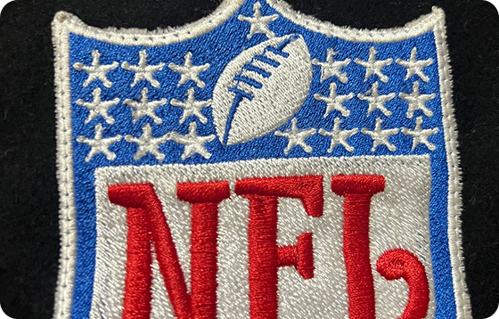 NFL iron on patches