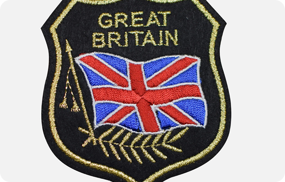military patches london
