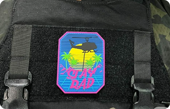 pvc velcro patches